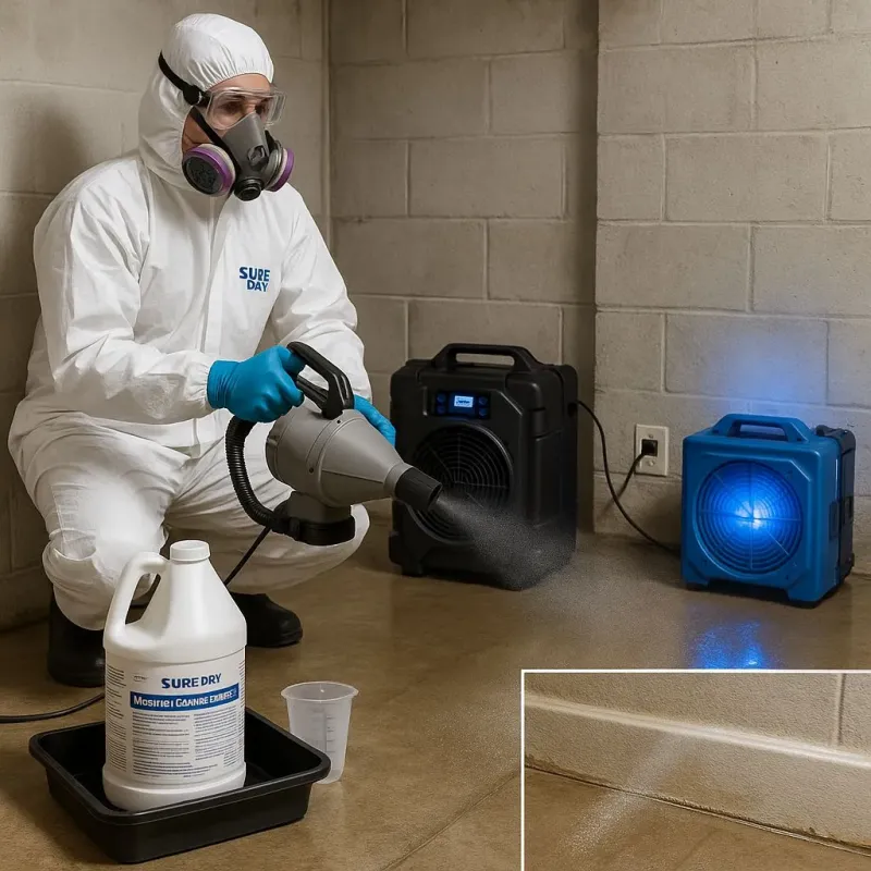 Sanitization and Odor Removal process in Carterville, IL