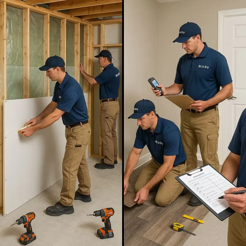 Repairs and Reconstruction process in Carterville, IL